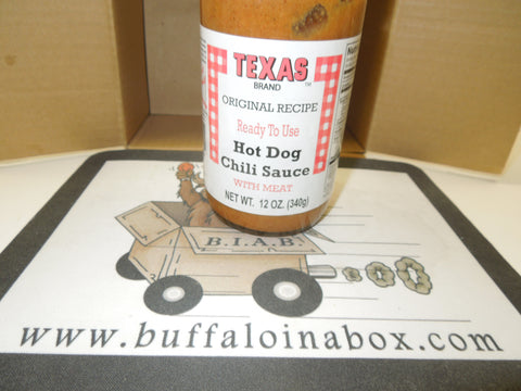 Pellicano's Texas Hot Dog Sauce (12oz) Glass