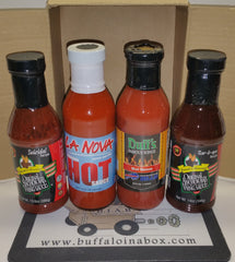 WNY Wing King's-Top Shelf Buffalo Wing Sauces - BuffaloINaBox.com: Buffalo, NY Food Shipped