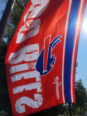 Buffalo Bills Flag -Let's Go Buffalo (RED) 2022