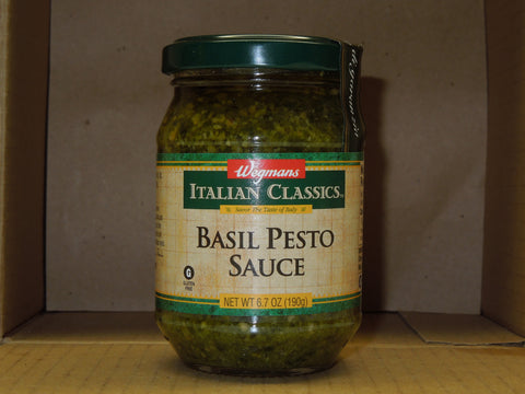 Wegmans Italian Classics -Basil Pesto Sauce (6.7oz) Glass