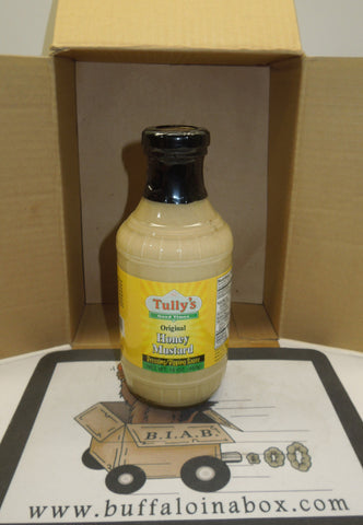 TULLY'S HONEY MUSTARD DIPPING SAUCE (16oz) Glass