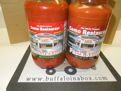 Como Restaurant Pasta OR Marinara Sauce (24oz) Glass - BuffaloINaBox.com: Buffalo, NY Food Shipped