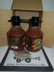 Dinosaur BBQ Sensuous Slathering Sauce -(33.8oz) TwinPK - BuffaloINaBox.com: Buffalo, NY Food Shipped