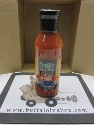 Duff's Famous Wings -Hot Sauce (12oz) Glass