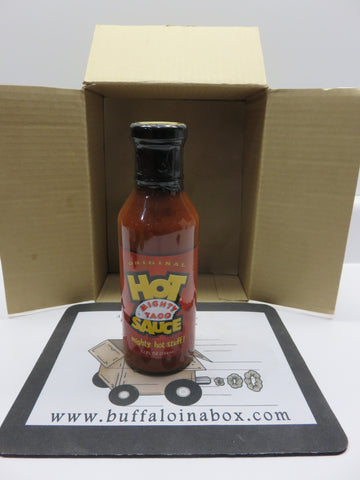 Mighty Taco- Mighty Hot Sauce (12oz) Glass
