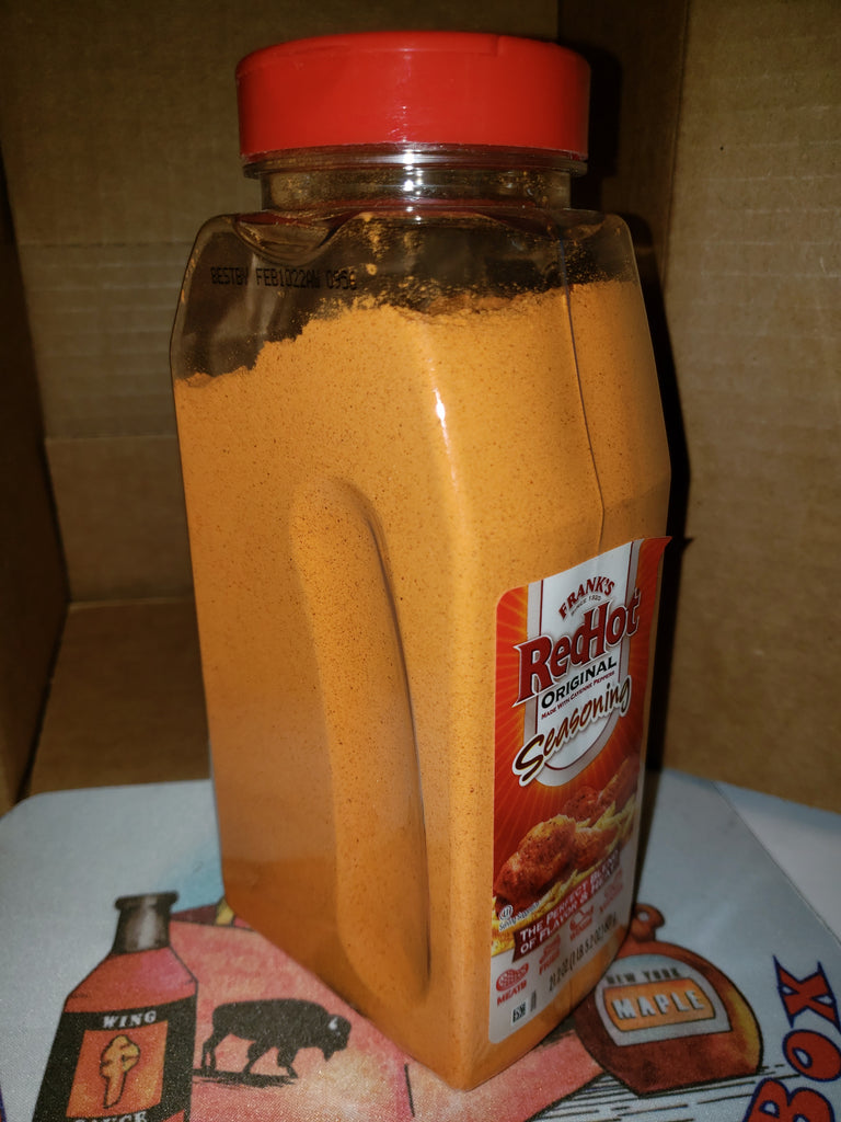 Frank's RedHot Original Seasoning Blend (Hot Sauce Powder) 4.12 oz with  Frank's Redhot Buffalo Ranch Seasoning Blen, (Buffalo Flavor), 4.75 oz