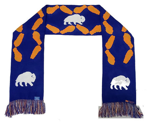 Buffalo Chicken Wing Two-Sided Scarf